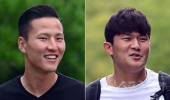 생애 첫 대표팀 소집훈련, 감격에 젖은 두 남자