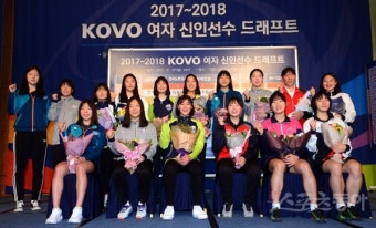 [포토] KOVO, 여자 신인선수 드래프트