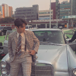 ‘컴백’ 에디킴, 여심 저격 완벽 수트핏 …“뮤비 촬영 중”