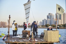 [TV체크] ‘무한도전’ 하하, 한강 종주 中 뗏목 화장실 첫 주인공