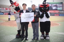 수원 케이티 위즈파크¸ KBO 최초 미세먼지 측정 저감 캠페인 시행