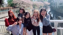 “드디어 기다리던 봄”…여자친구, 日 근황 전해
