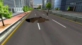 [속보] 부산 원동 IC부근 싱크홀 “교통 통제…우회”