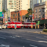 [2보] 2호선 충정로역 화재사고 발생? “소방차+구급차 출동