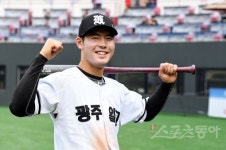 ‘정해영과 경쟁’ 광주일고 박시원 “1차지명? 누가 되든 축하할 일”