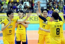 [포토] KB손해보험, 승리가 눈 앞이야~