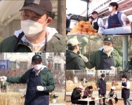 ‘지구방위대’ 김구라 푸드트럭 찾은 손님들과 폭풍 수다