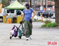 조엘 맥헤일, 식료품 쇼핑 ‘왕창’…코로나19 때문? [포토화보]