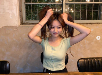 김새론, 필라테스로 다진 바디라인…다이어트 자극사진