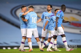 EPL 100일 만에 재개…맨시티, 아스널 3-0 제압