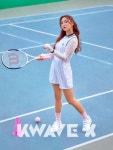 루나, 테니스 코트 위 핑크 요정 [화보]