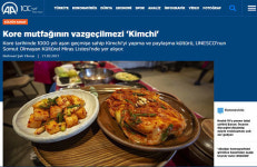 주터키한국문화원 김치 프로젝트, “한식하면 역시 김치죠!”