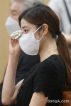 [DA포토] 김규리, 애도의 눈물