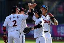 [포토] kt, 두산을 상대로 6-5 짜릿한 승리!
