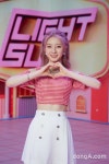 [DA:포토] 라잇썸 주현 ‘하트도 깜찍하게’