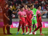 한국, 파라과이와 2-2 무승부 [포토]