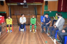 강기정 광주시장, 하남중앙초 방문 ‘정책소풍’ 펼쳐