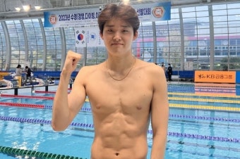 김우민, 수영 국가대표 선발대회 자유형 1500m 1위