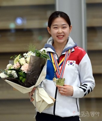 김민선, 월드컵 500m 2연속 금메달 [포토]