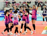 흥국생명, 한국도로공사를 상대로 세트스코어 3-1 승리! [포토]