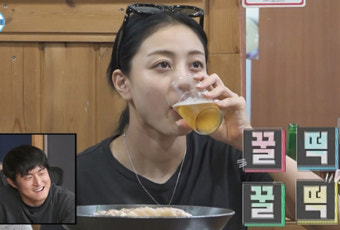 트와이스 지효, 먹방 볼 맛 나네…박나래=프랑스 쾌녀 (나혼산)[TV체크]