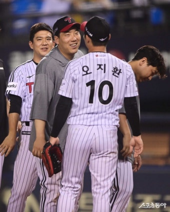 김현수, LG 승리 이끈 숨은 공신 [포토]