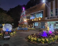 부산시설공단, 어린이대공원 ‘별빛이 흐르는 2023년 블링블링 산타마을’ 조성