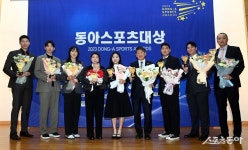 선수들이 뽑은 2023 동아스포츠대상 수상자! [포토]