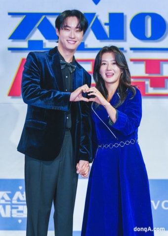 원혁·이수민, 다정한 사랑꾼 하트 (조선의 사랑꾼2) [DA포토]