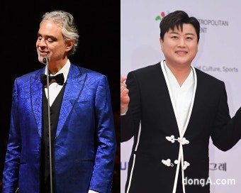 伊테너 안드레아 보첼리, 김호중에게 곡 선물 [연예뉴스 HOT]