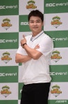 전현무, 골린이의 100타 도전 [포토]