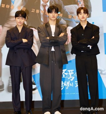 윤찬영·주윤찬·봉재현, 남신들의 美친 케미 (조폭고)[DA포토]