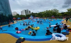 울산시설공단, 울산대공원 아쿠아시스 옥외풀 개장