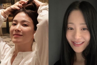 고현정, 송혜교에 그릇 선물 “언니 감사해요”…훈훈한 우정 [DA]