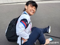 장애인 육상 전설 전민재, 발가락으로 튼 음성 편지…“나고야가 마지막”