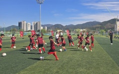 이탈리아 AC밀란 코치진, 한국서 스페셜 트레이닝 진행