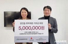 ㈜신세계사이먼 부산프리미엄아울렛, 기장 장안읍에 이웃돕기 성금 500만원 기탁 ‘훈훈’