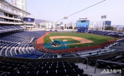 KBO, 창원NC파크 구조물 추락사고 희생자 애도…1일 전 경기 취소