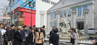 구미시, 원평동 문화로 상권 살리기 나섰다