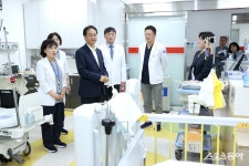 이동환 고양시장 “권역 응급의료센터 일산병원” 방문