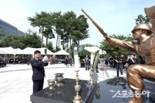 신상진 성남시장, 현충탑에서 ‘첫 새로 이전된 추념식’