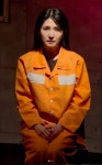 김경란 죄수복 입어, 표정도 심각… 연극배우 변신 [DA★]