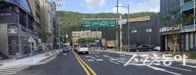 수성못오거리 일대 교통 체증 해소…대구시, 용학로 구간 확장 완료