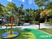 인천 중구, ‘6억 원 투입’ 어린이공원 리모델링 완료…녹색 쉼터로 재탄생