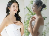 김옥빈, 신부 미소 장착…결혼 D-6 비주얼 ‘완성형’