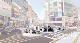 대구 동성로 통신골목 삼거리, ‘도심 속 쉼표’로 새 단장