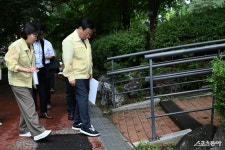신동화 구리시장, ‘시민 공감 로드체킹’… ‘인창중앙공원’ 현장 점검