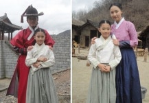 아역배우 정다빈, 뿌리깊은 나무 출연배우들 사랑 독차지