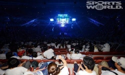 [SW포토] 가득 찬 청심평화월드센터!