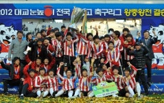 부경고, 2013 고교축구 왕중왕… 올시즌 3개 대회 우승